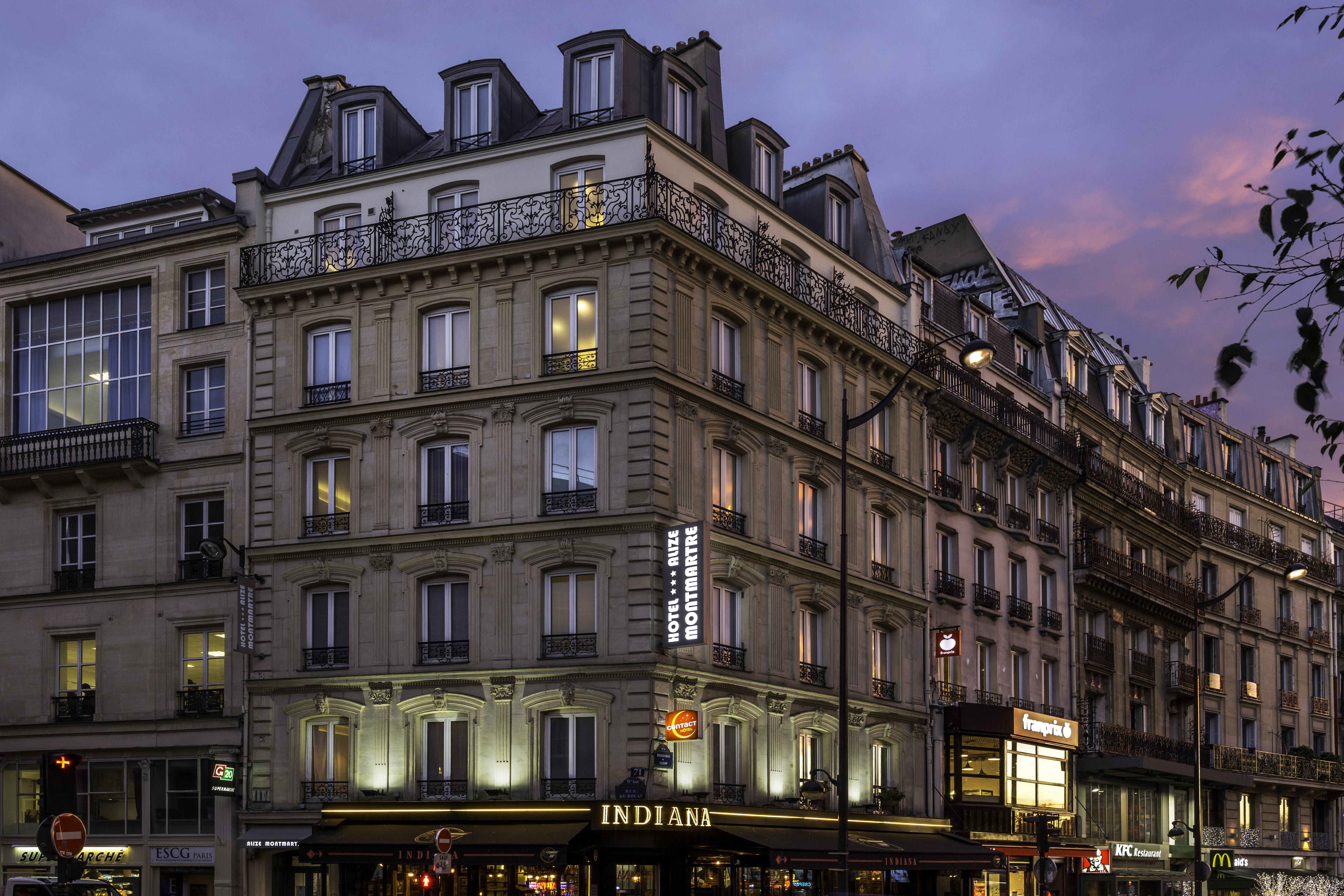 Contact Hotel Alize Montmartre Paris Exterior photo